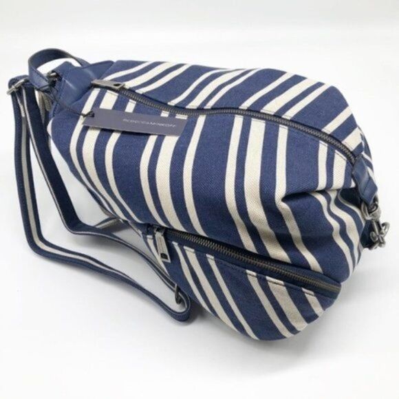REBECCA MINKOFF Julian Backpack Blue Stripe  main image 7